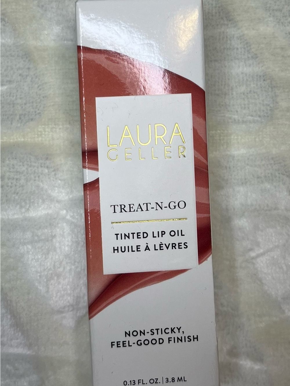 Laura Geller Tinted Lip Oil - Soft Rose Coral Crunch Time